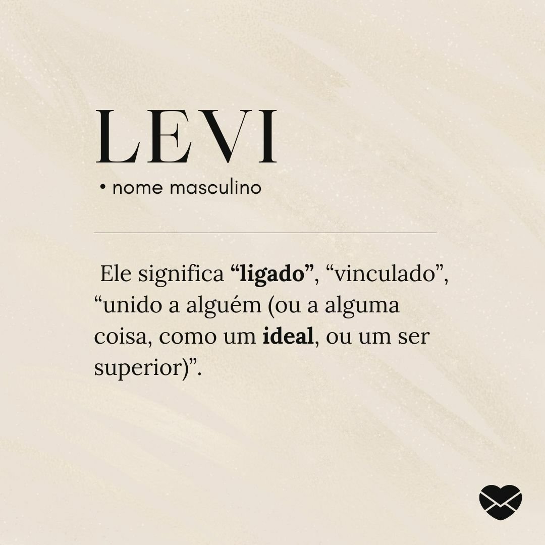 significado de levi