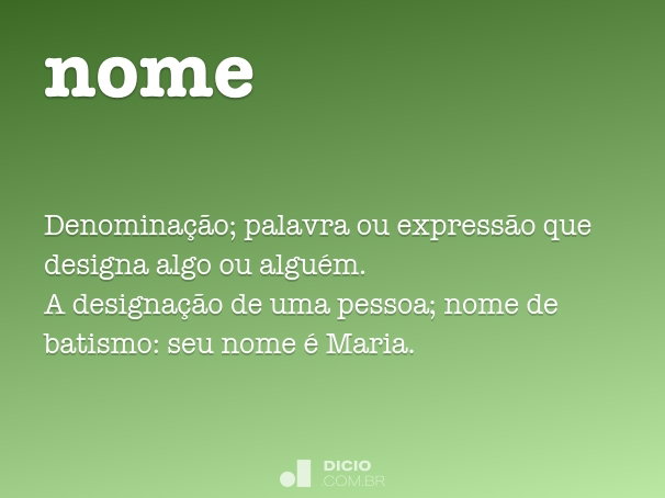significado do nome [nome específico]