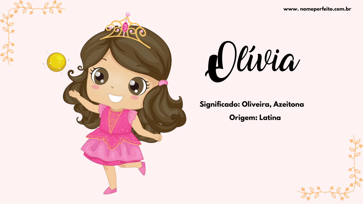 origem do nome Olívia
