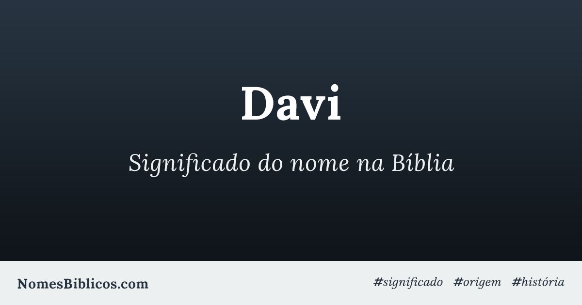 nomes hebraicos com significado