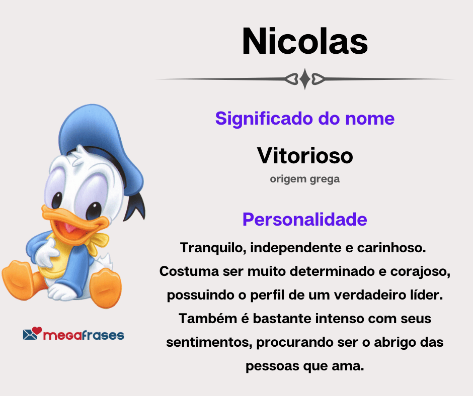 significado nicolas liderança