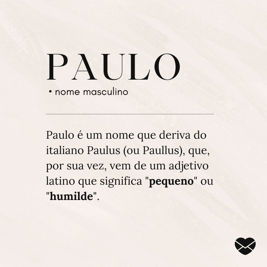 significado de Paulo na bíblia