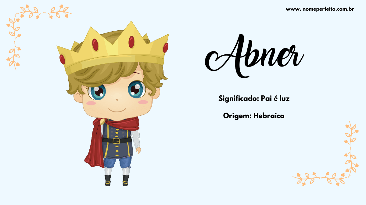 origem nome abner