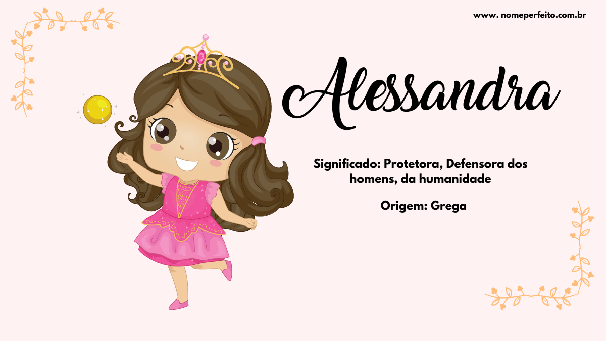 significado nome Alessandra