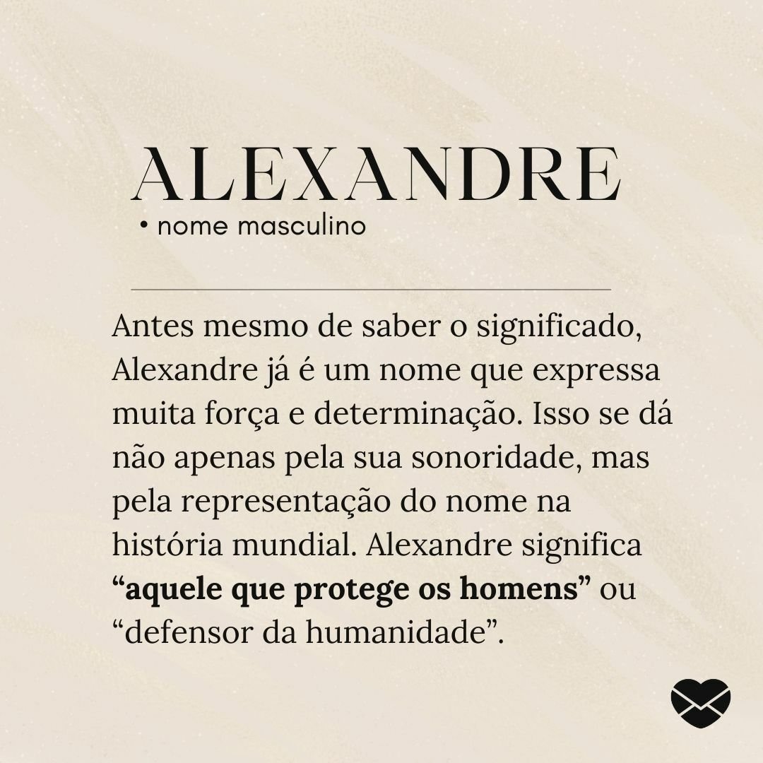 alexandre o grande significado