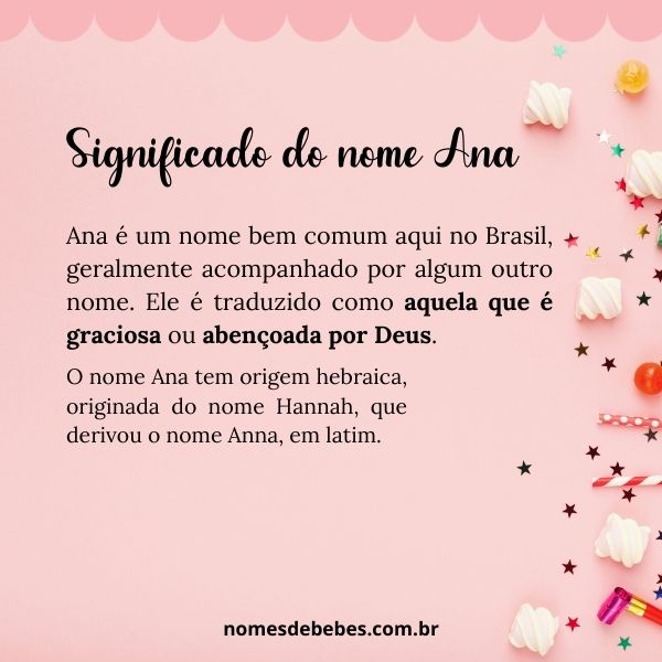 ana significado personalidade