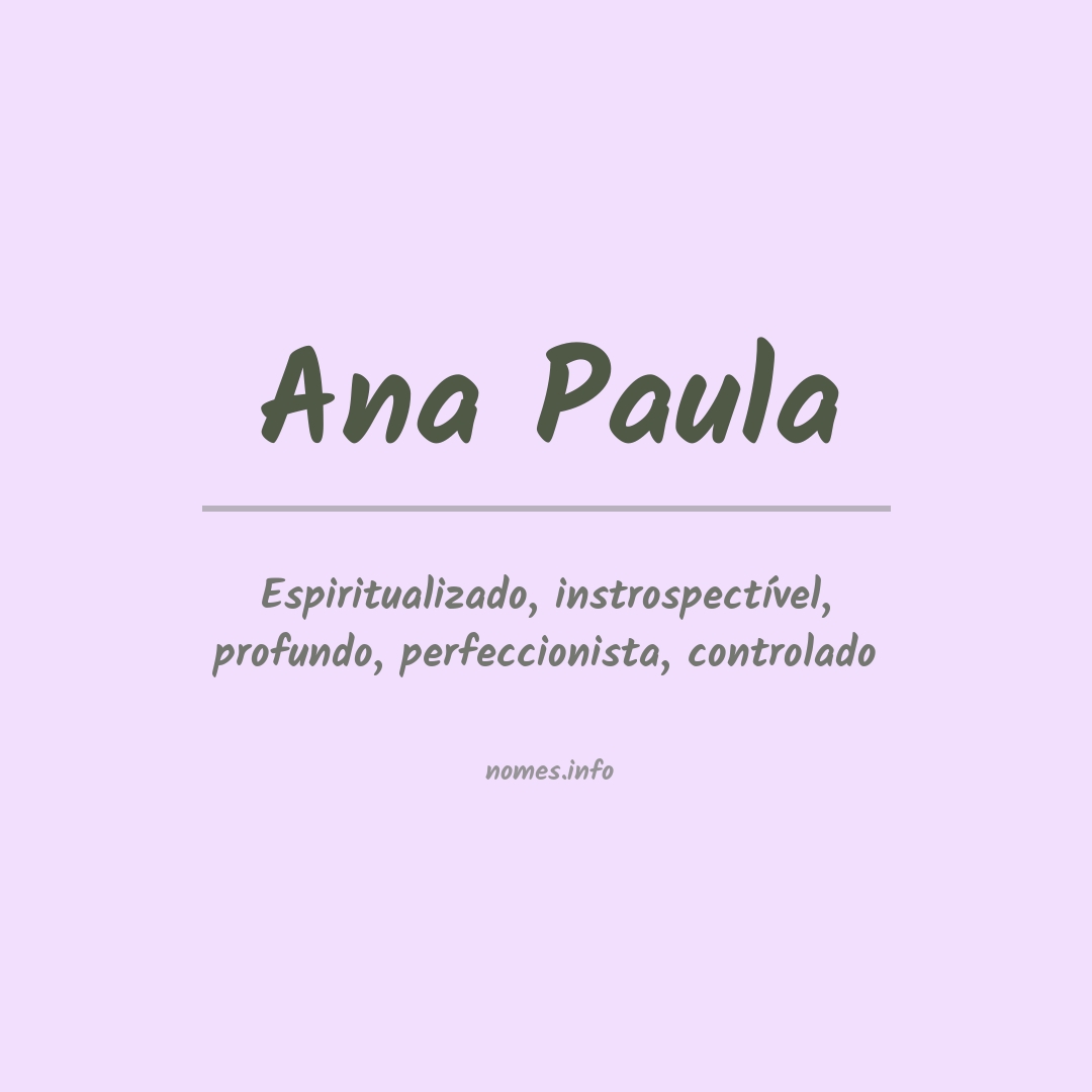 significado nome ana