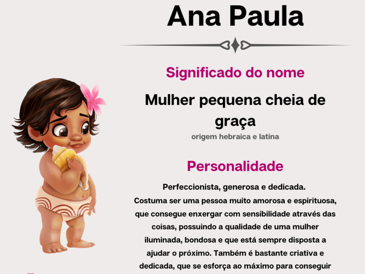 significado nome paula