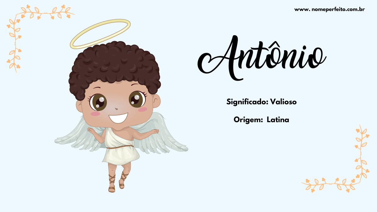 origem nome antonio