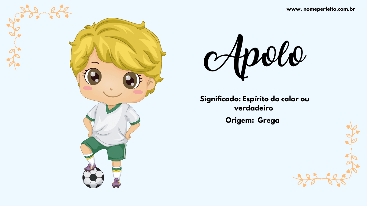 significado apolo nome grego