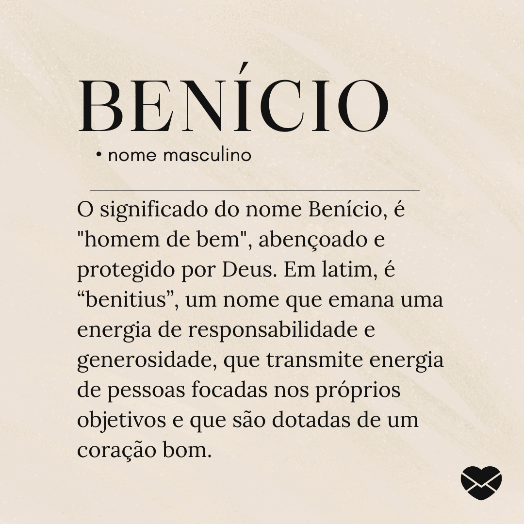 significado benício