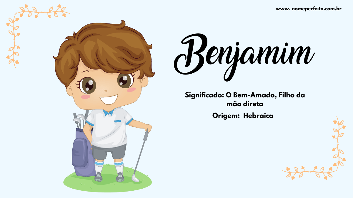 significado de benjamin
