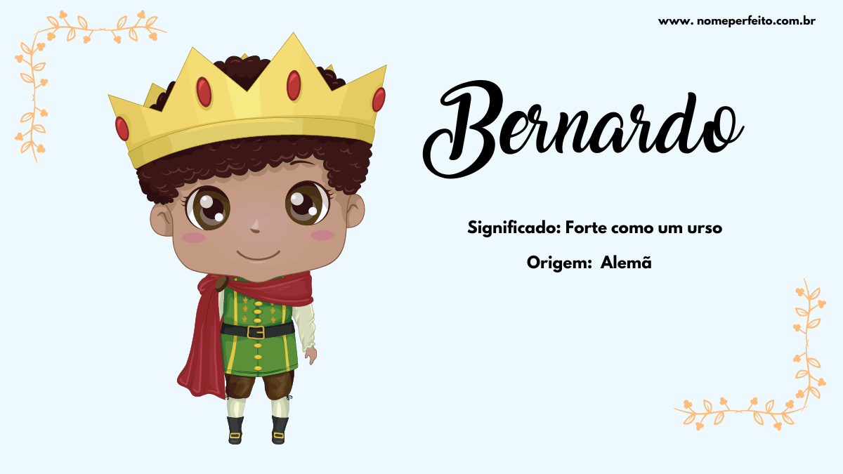 significado nome bernardo