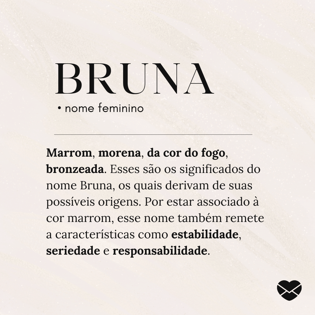 origem do nome Bruna
