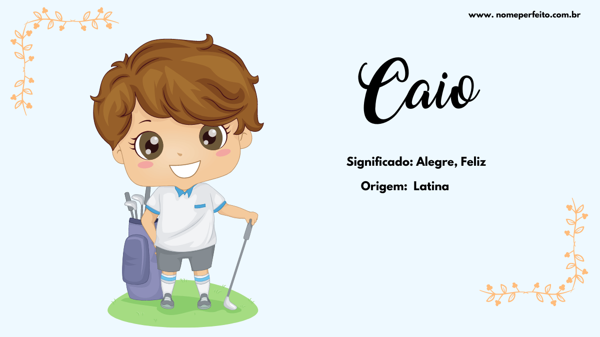 origem nome caio