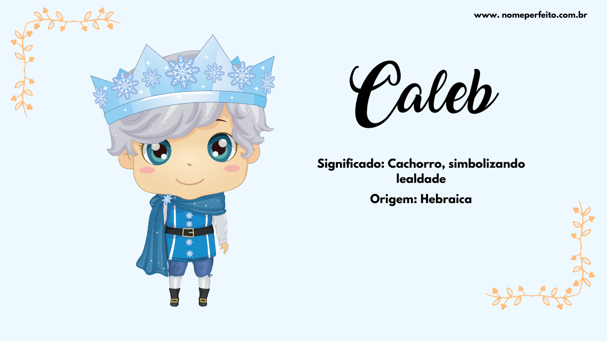 origem nome Calebe
