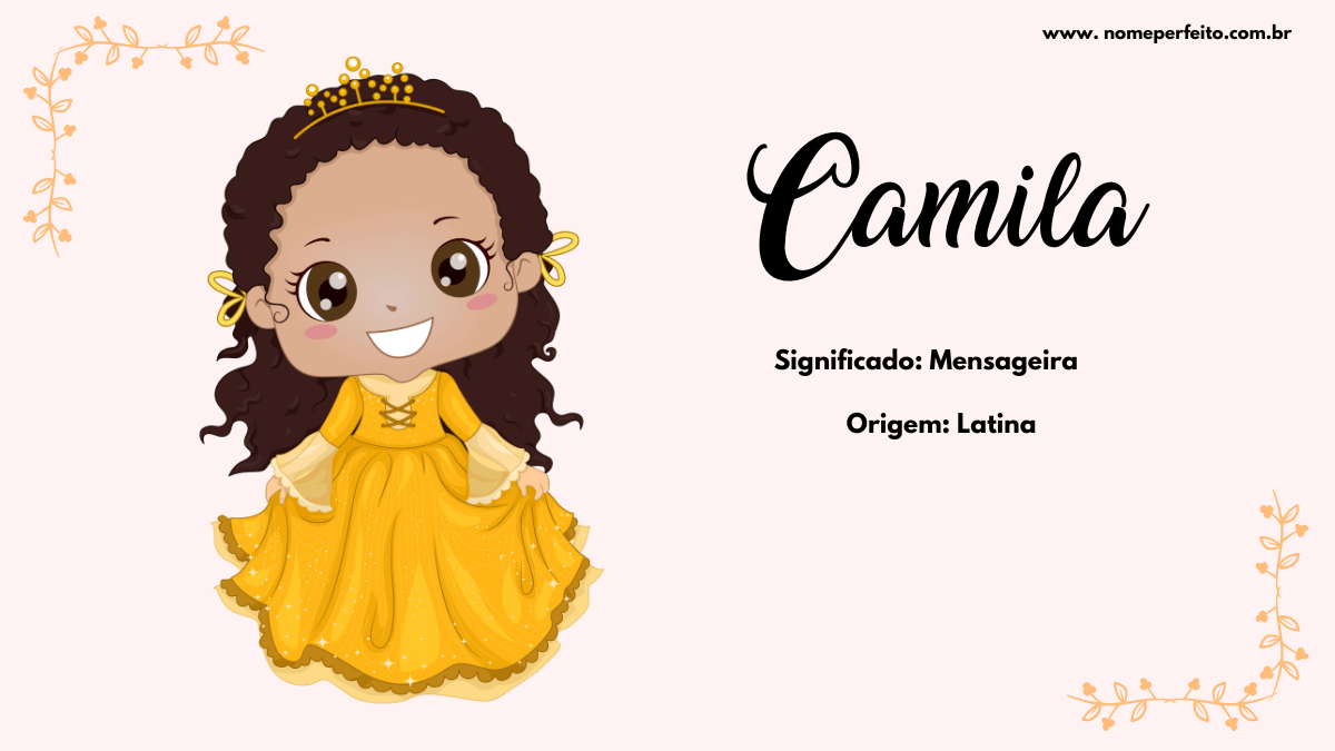 origem nome camila