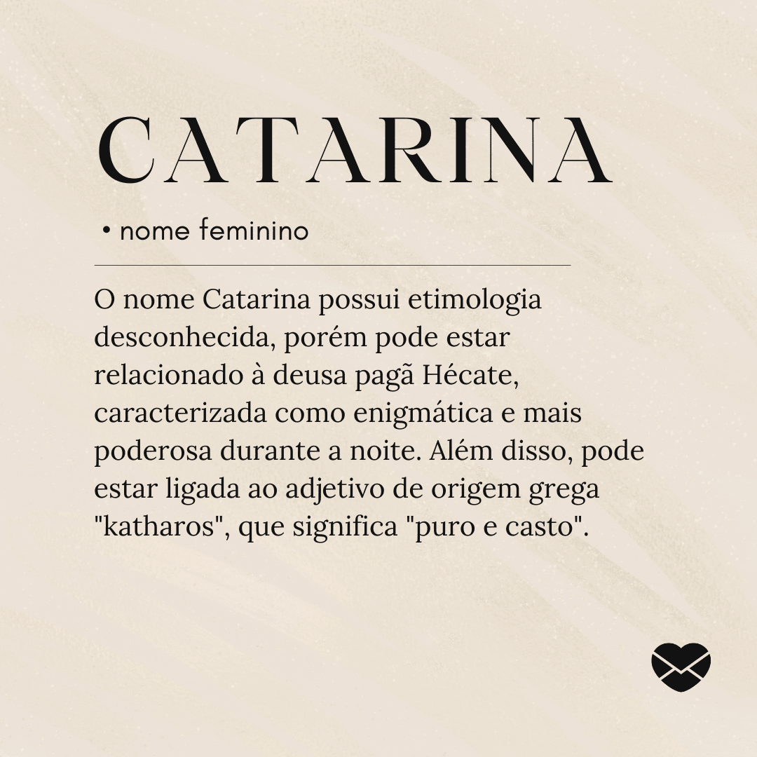 nome catalina significado