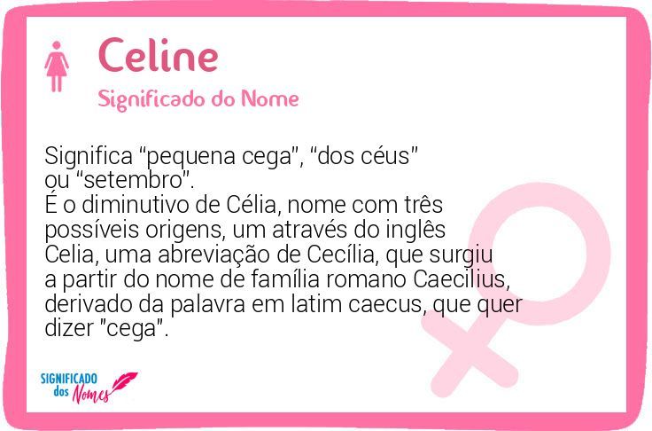 Celine etimologia