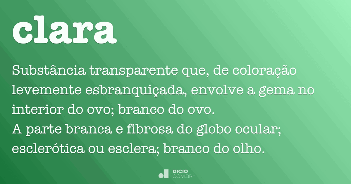 popularidade nome clara brasil