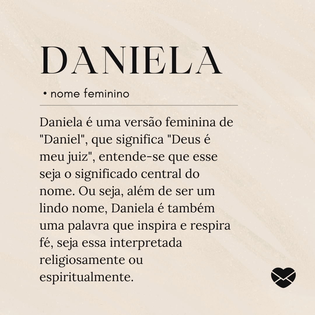 significado de daniela