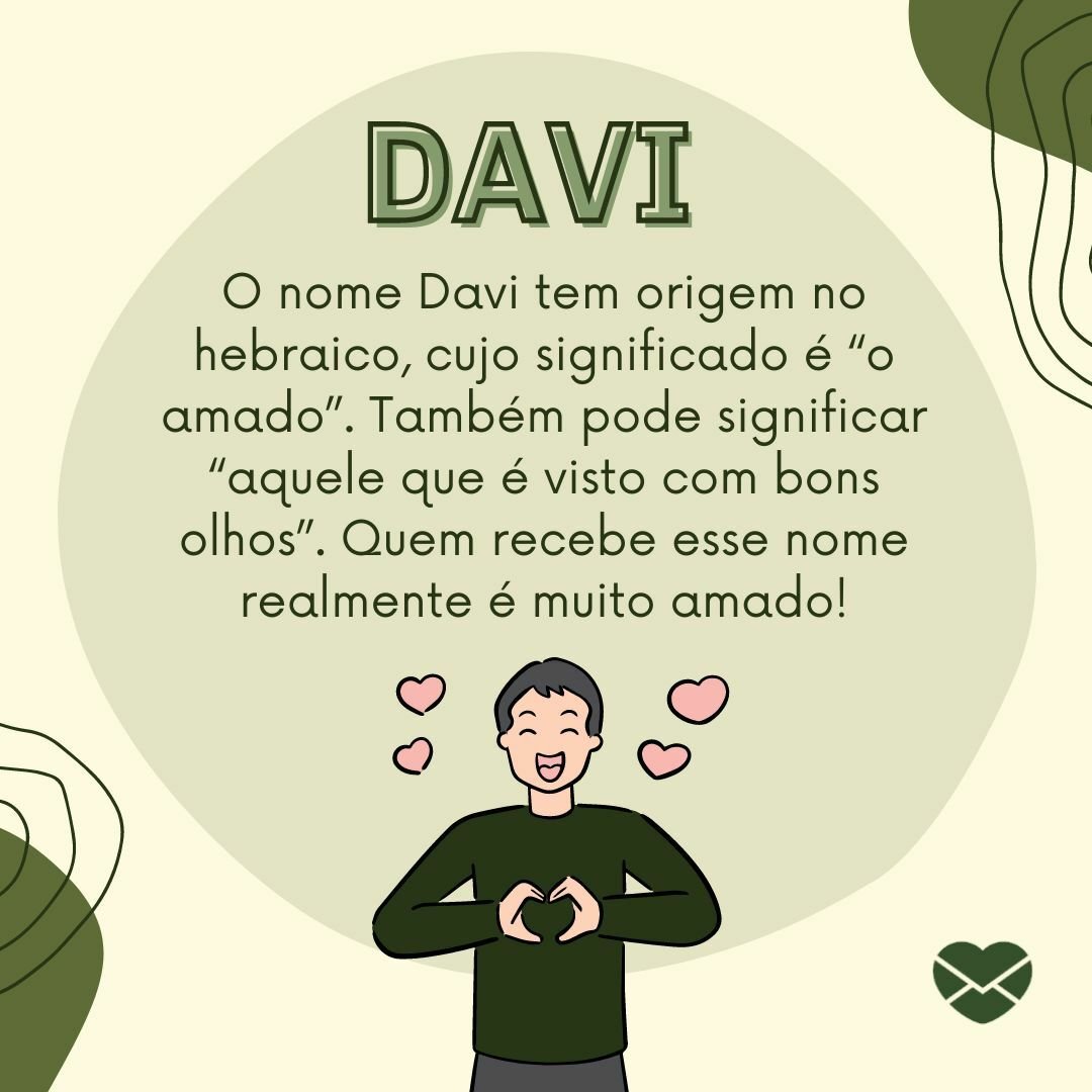 Davi nome de bebê