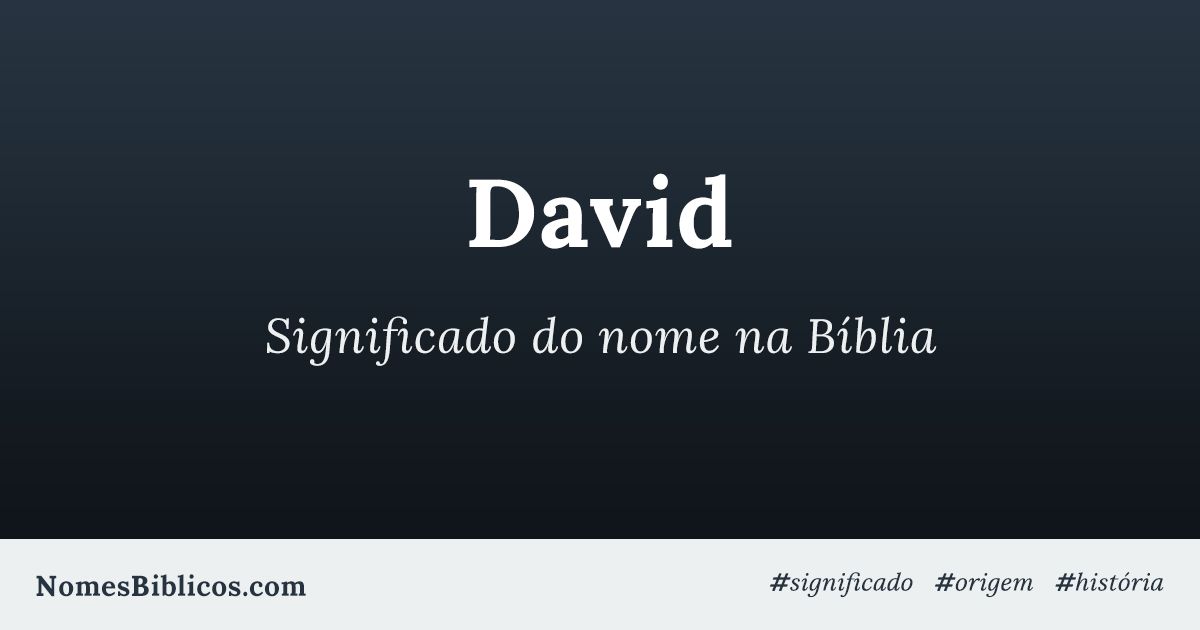 Davi bíblico