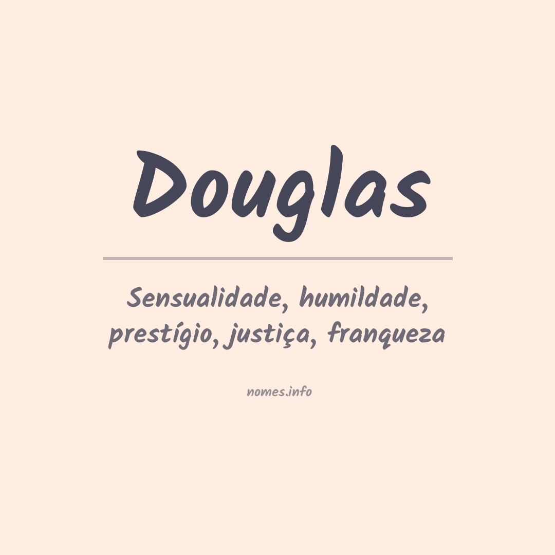 Douglas nome masculino