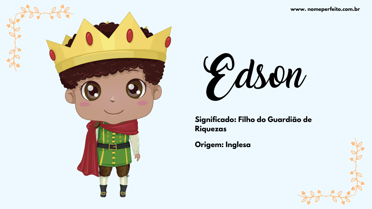 significado nome edson