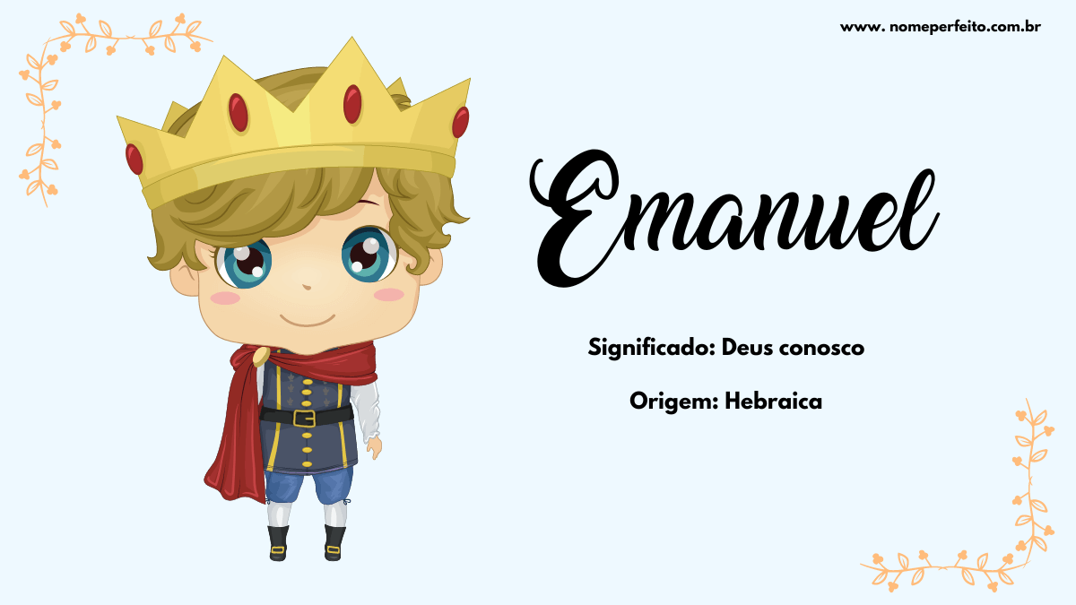 origem do nome Emanuel