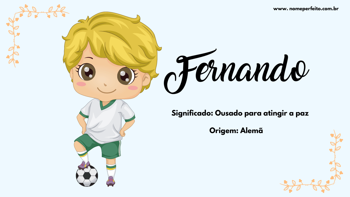 significado nome fernando