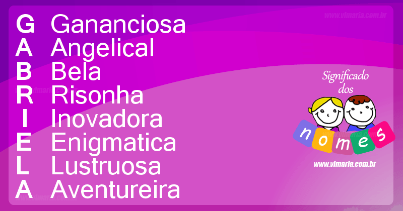 gabriela nome forte