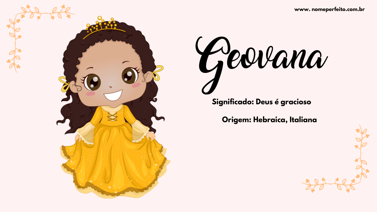 significado geovana