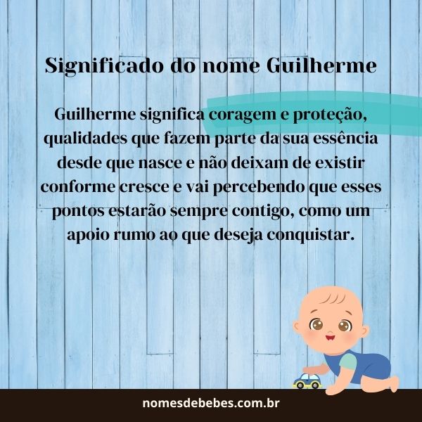 nomes compostos com Guilherme