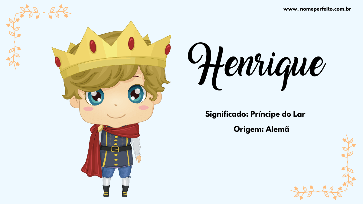 significado nome henrique