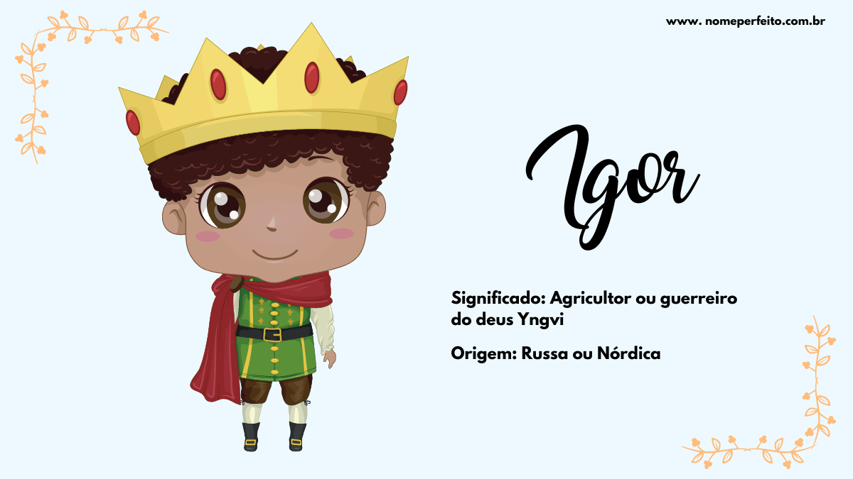 significado nome Igor