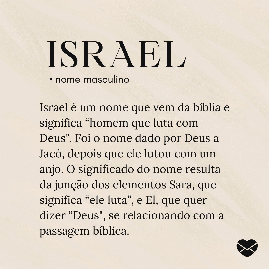 Jacó e Israel