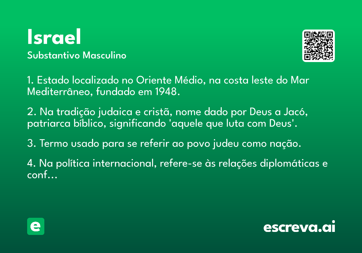etimologia de Israel
