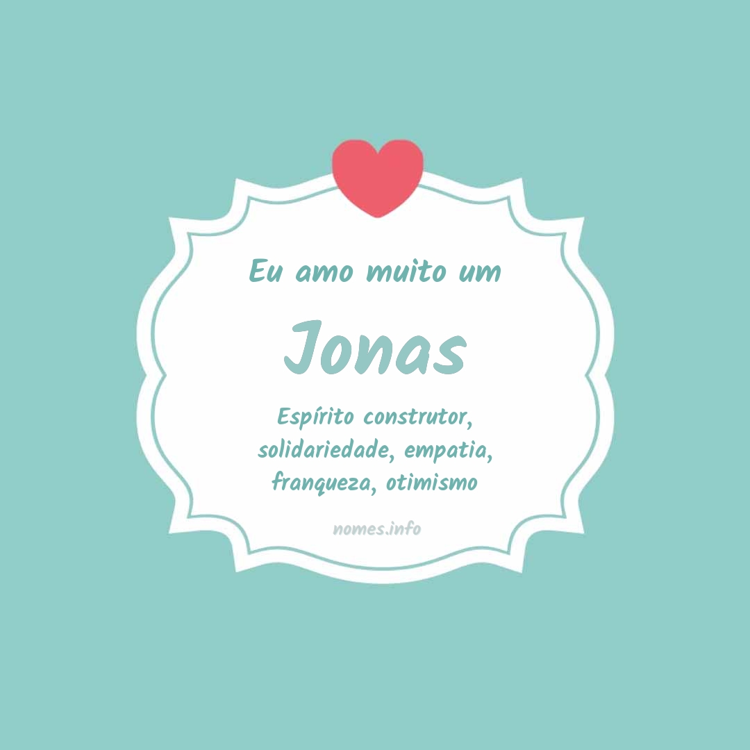 jonas significado e origem