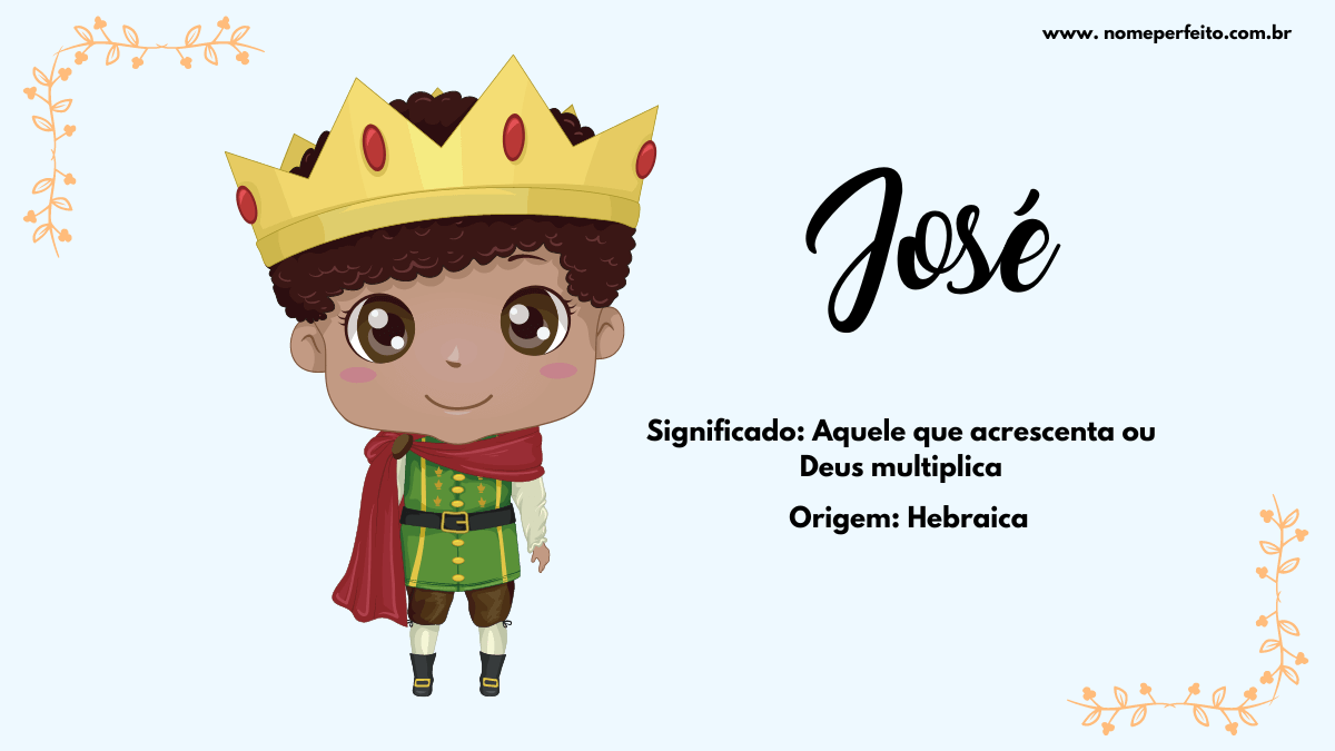significado nome José bíblia