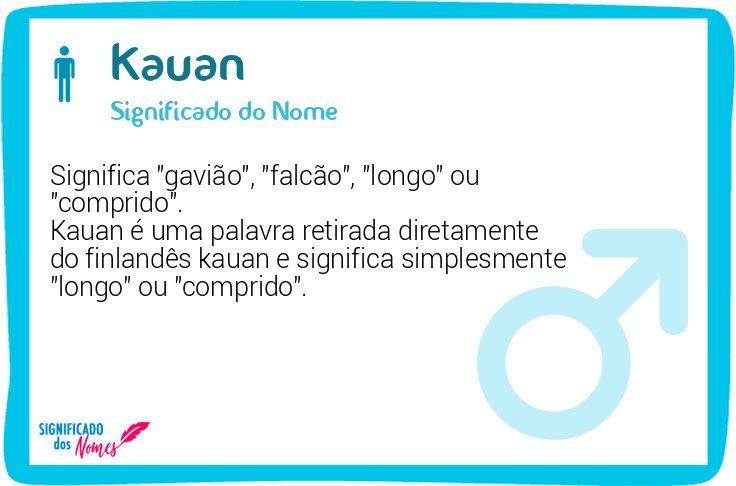 significado do nome Kauã