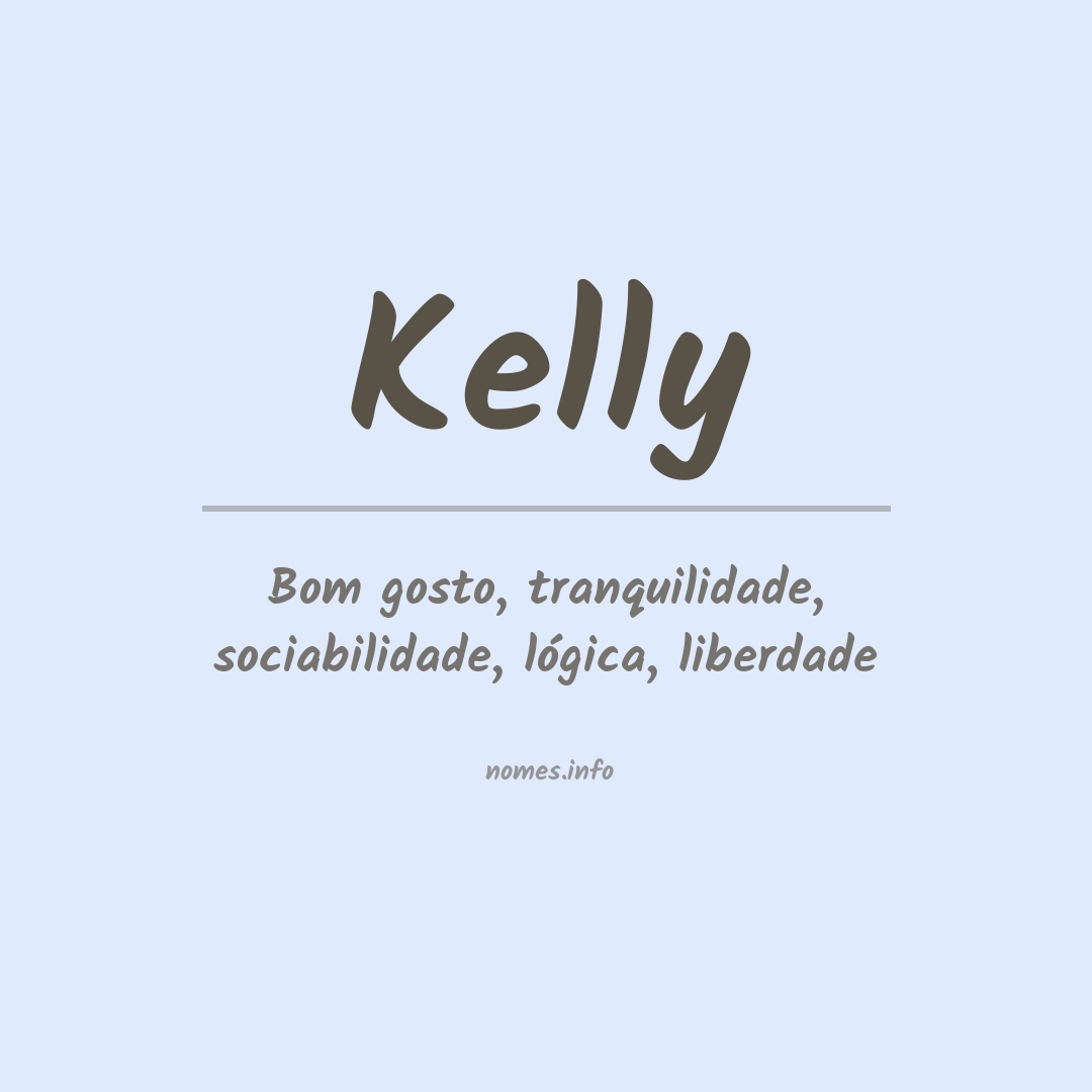 origem do nome kelly