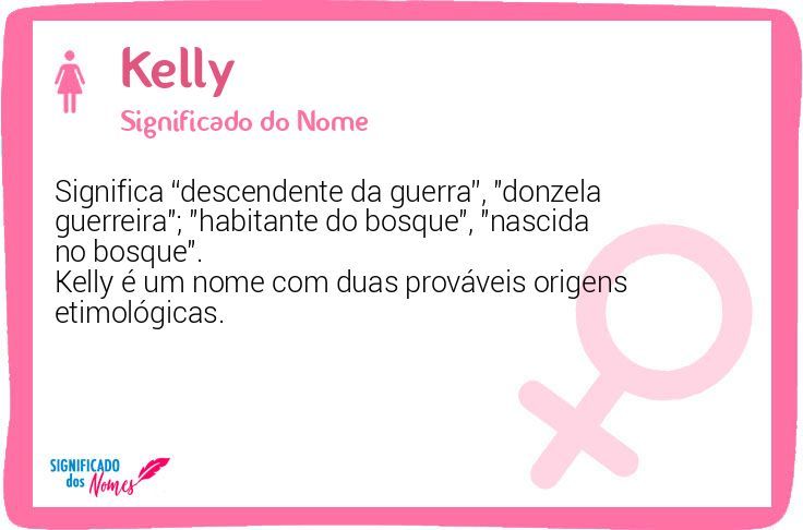 kelly significado bíblico