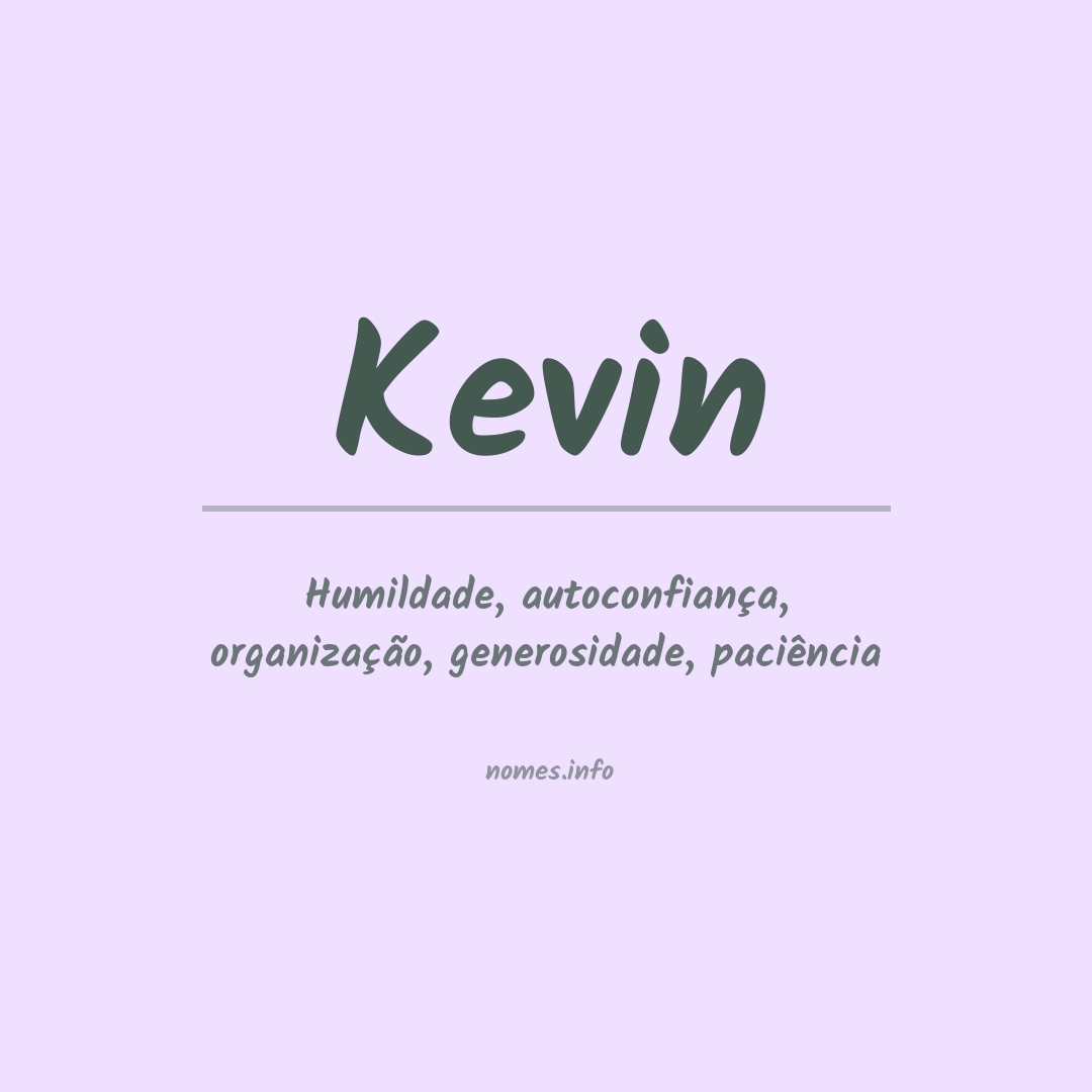 significado de kevin