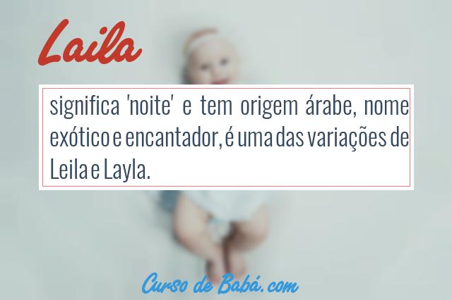 origem nome laila