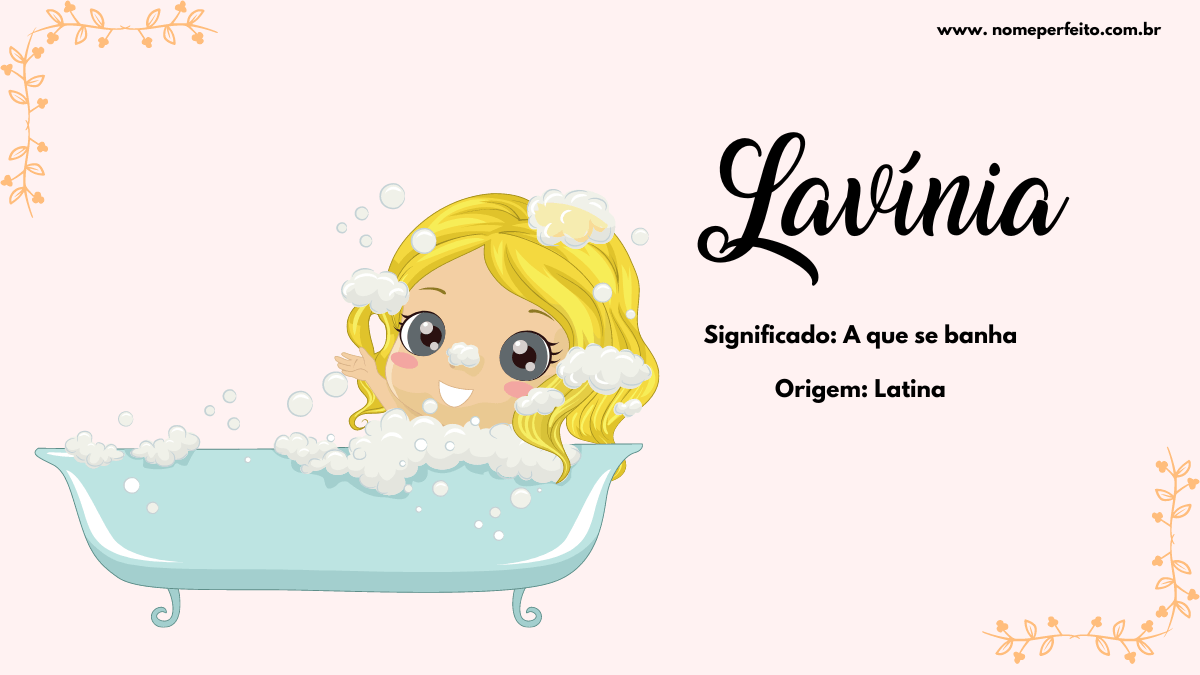 significado nome lavinia