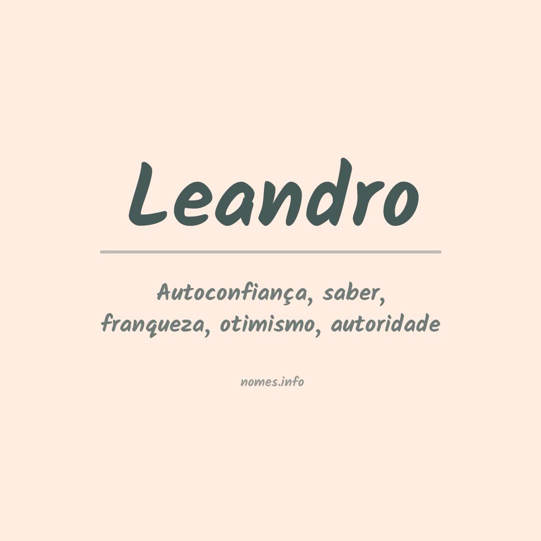 leandro nome grego