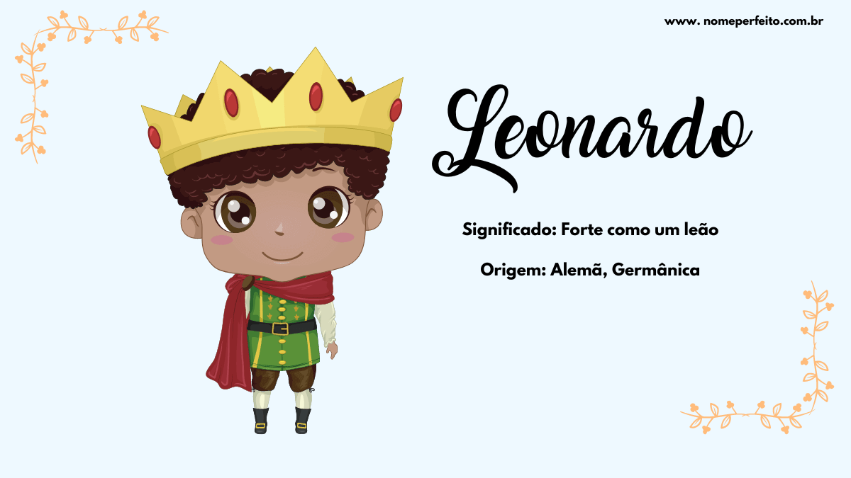 origem do nome Leonardo