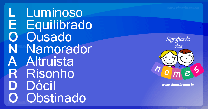 significado bíblico Leonardo