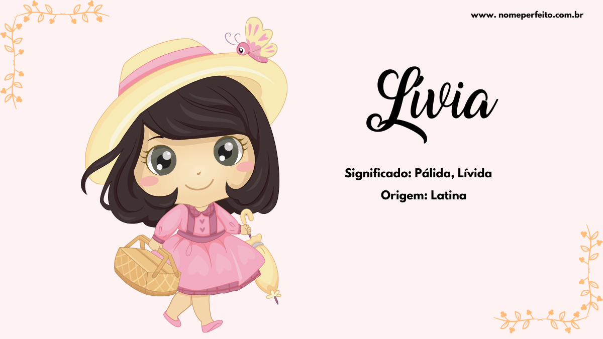 origem nome lívia